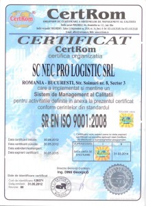 Certificat  9001